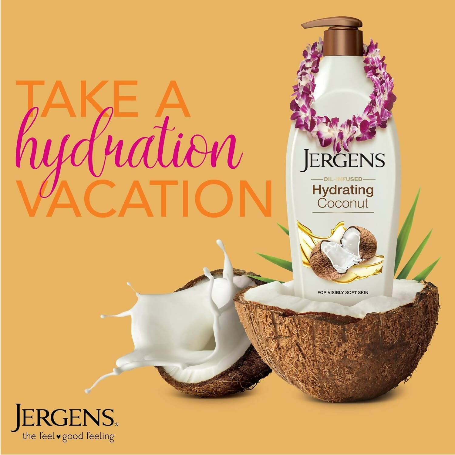 Jergens Hydrating Coconut Lotion - Distacart
