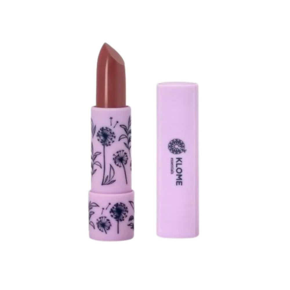 Klome Essentials Vegan Matte Lipstick-Moon Rise ( Nude Wine ) - Distacart