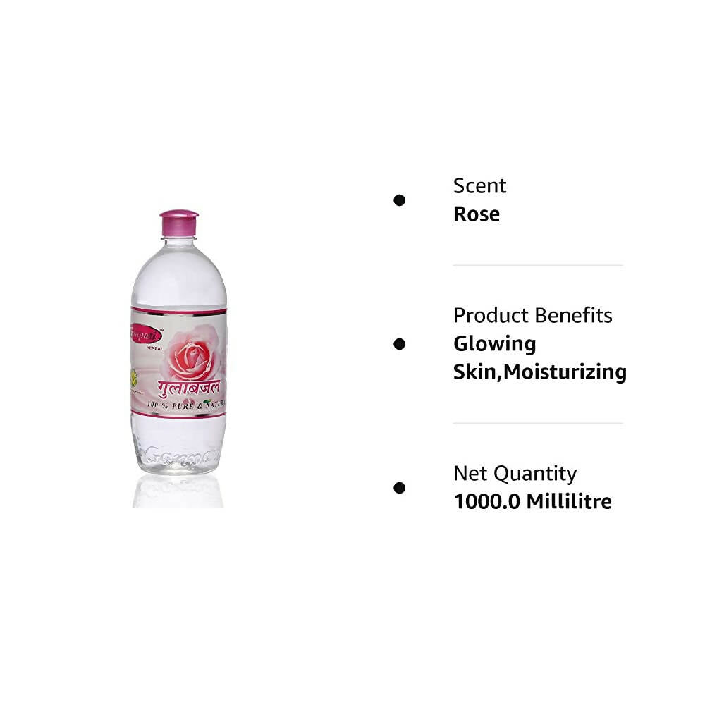 Ganpati Herbal Rose Water - Distacart
