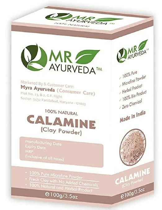 Mr Ayurveda Calamine Clay Powder - Distacart