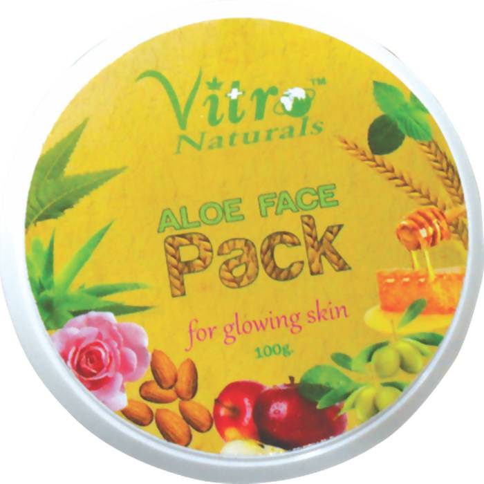 Vitro Naturals Aloe Face Pack - Distacart
