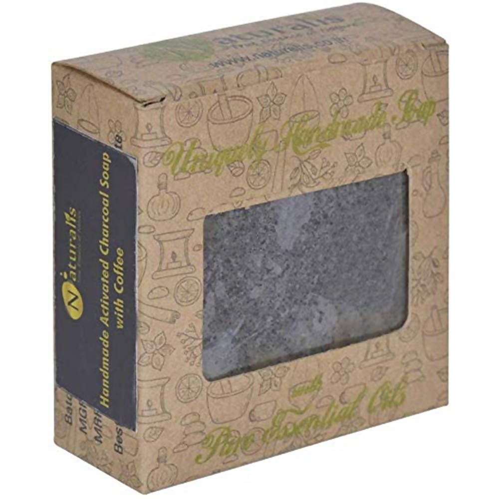 Naturalis Essence Of Nature Handmade Activated Charcoal Soap With Coffee - Distacart