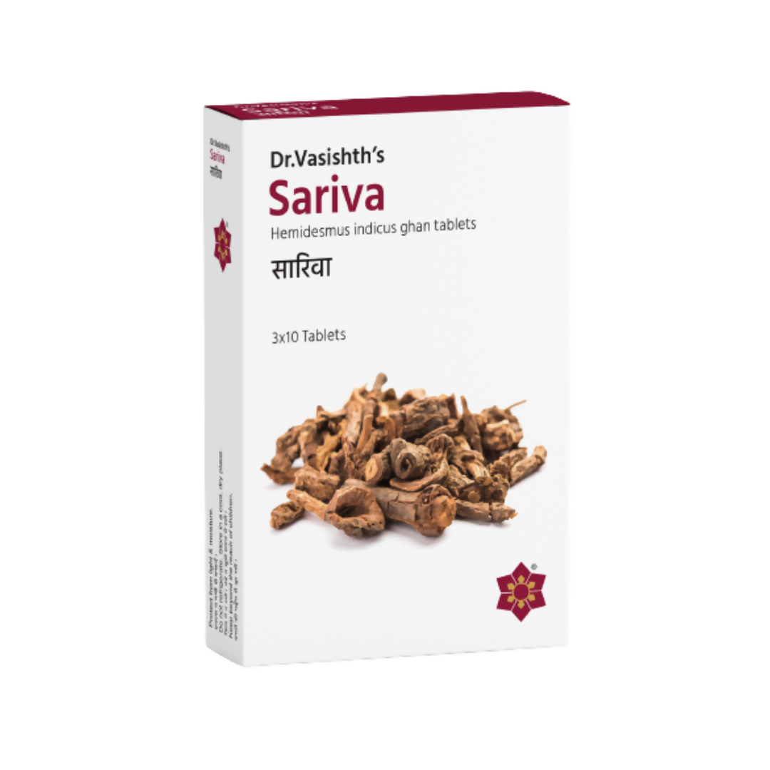 Dr.Vasishth's Sariva Tablets - Distacart