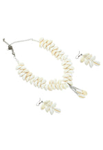 Thumbnail for Mominos Fashion Johar Kamal Oxidised Silver-Plated Brass Finish Boho Design Necklace For Women - Distacart