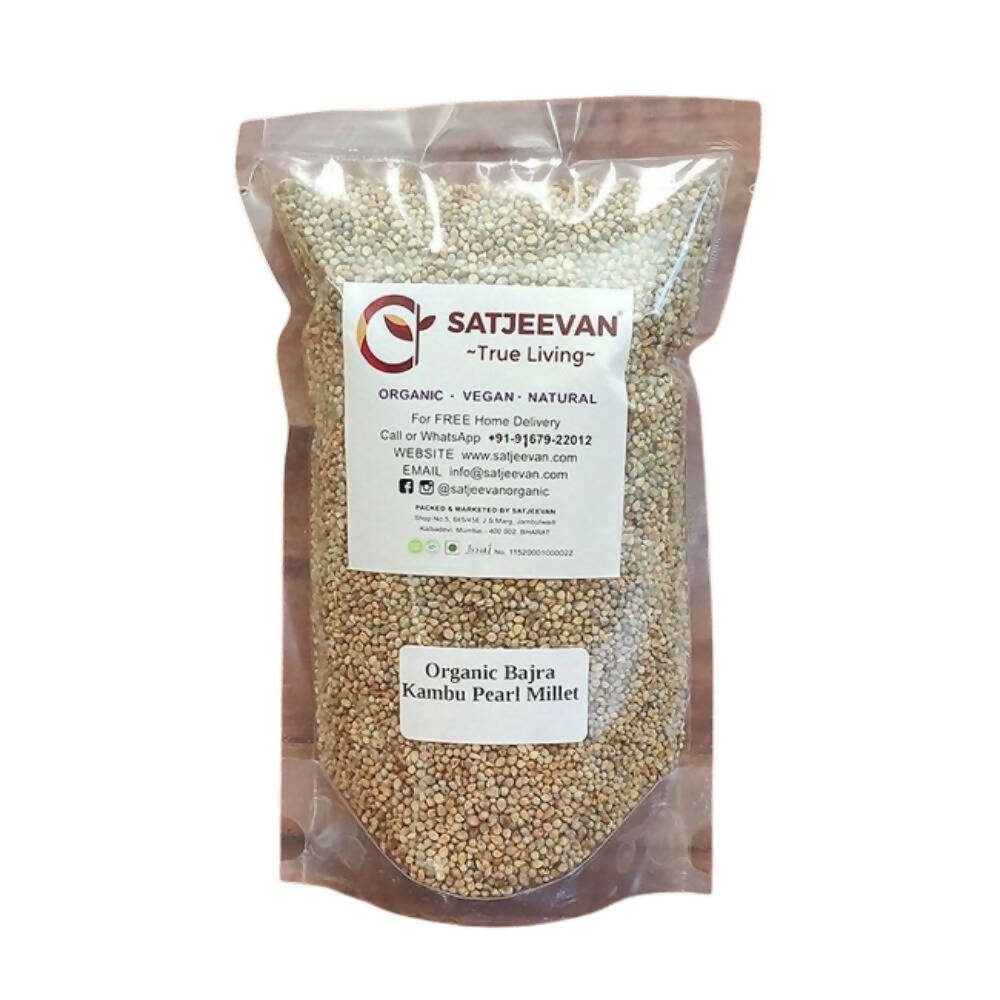 Satjeevan Organic Bajra Kambu Pearl Millet - Distacart