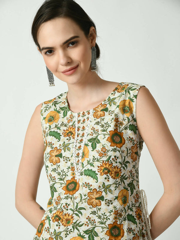 description myshka women s multi floral printed gown dress color multi