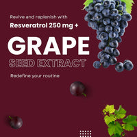 Thumbnail for Carbamide Forte Resveratrol Capsules with Grape Seed Extract - Distacart