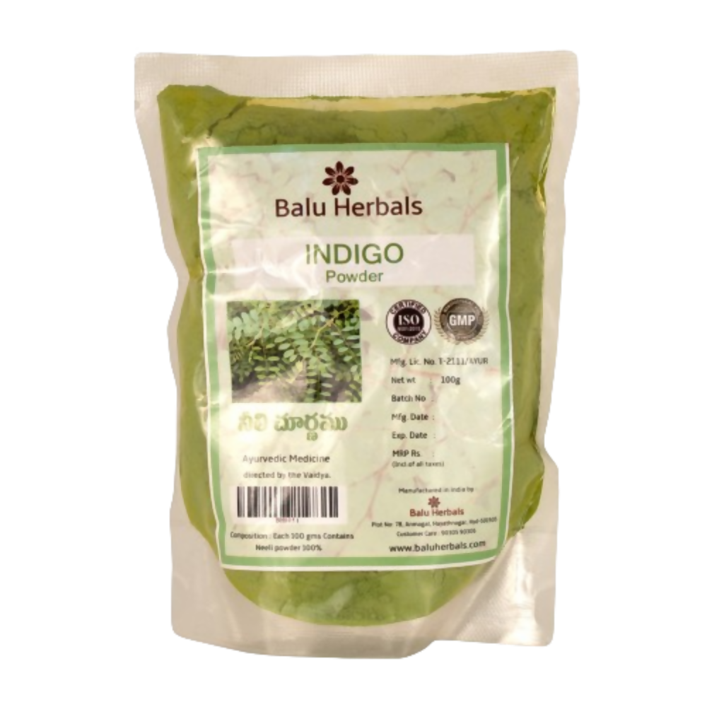 Balu Herbals Indigo (Neeli) Powder - Distacart
