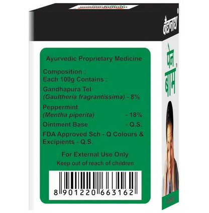 Baidyanath Nagpur Pain Relief Balm - Distacart