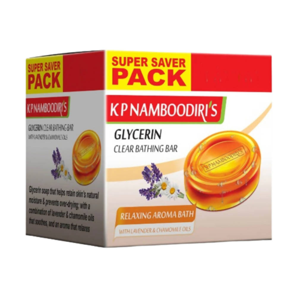 Kp Namboodiri's Glycerin Clear Relaxing Aroma Bathing Bar - Distacart