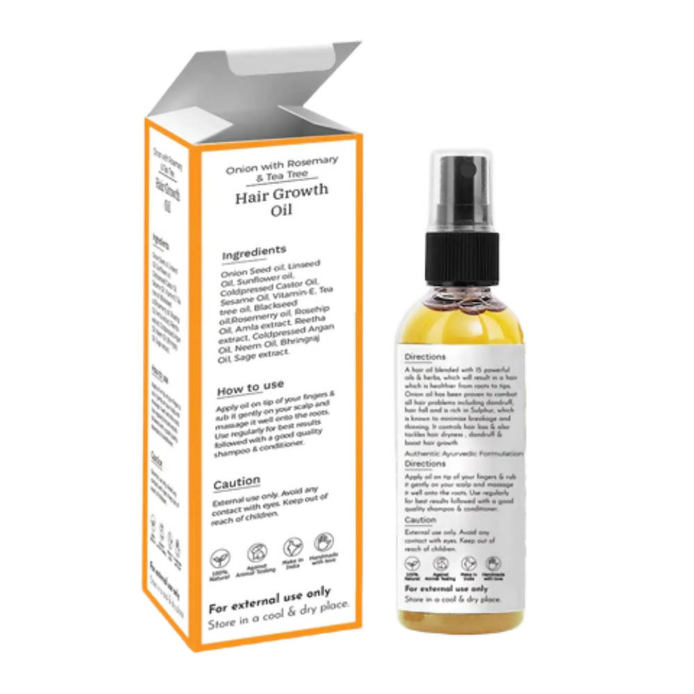Sage Apothecary Onion Hair Oil - Distacart