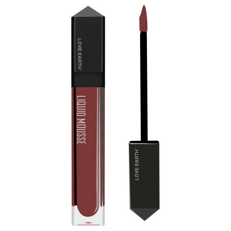 Love Earth Liquid Mousse Lipstick - Irish Coffee - Distacart