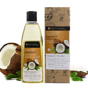 Soulflower Coldpressed Coconut Oil Pure & Natural