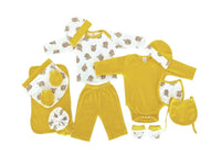 Thumbnail for My Tiny Wear Full Sleeves New Born Baby Gift Set - Yellow - Distacart