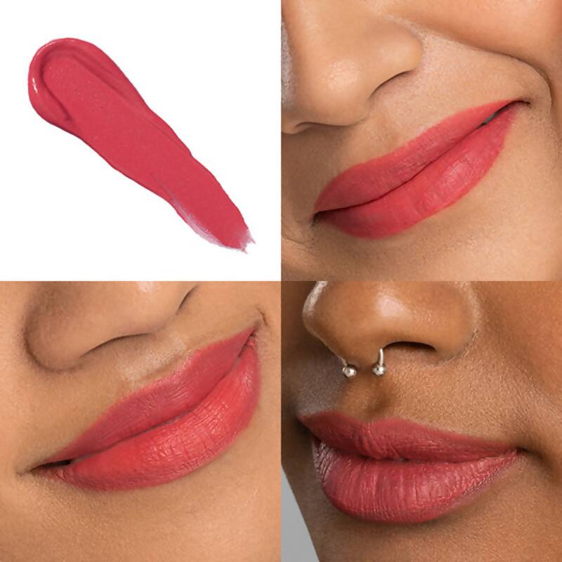 LoveChild By Masaba Gupta Mamma Mia Lush-Matte Lip Creme - Gulabi Rum Punch - Distacart