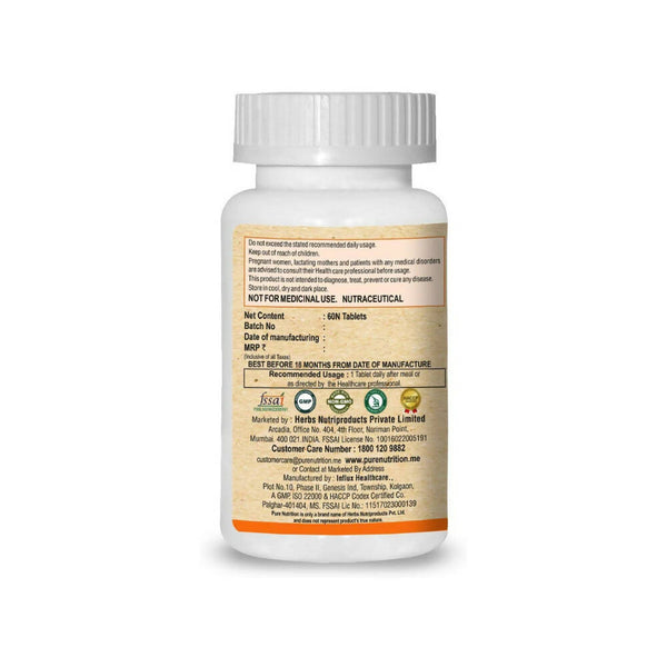 description pure nutrition vitamin c tablets ingredients vitamin c amla