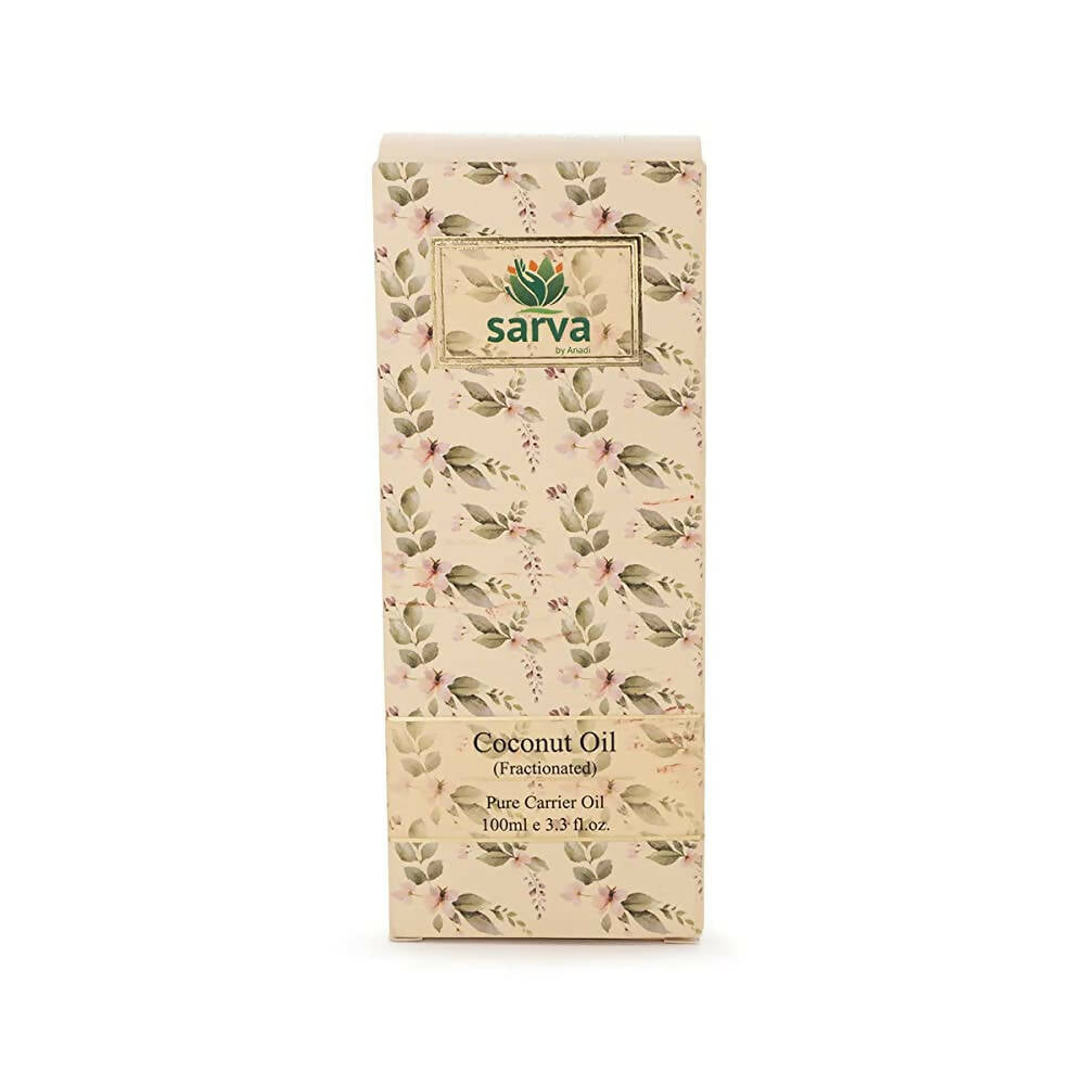 Sarva by Anadi Pure Coconut Carrier Oil - Distacart