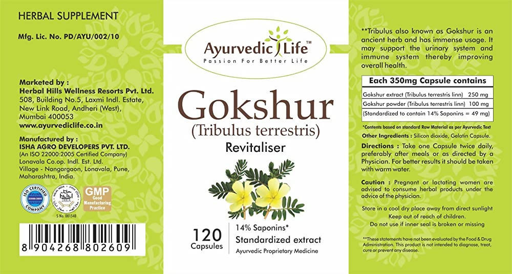 Ayurvedic Life Gokshur Capsules