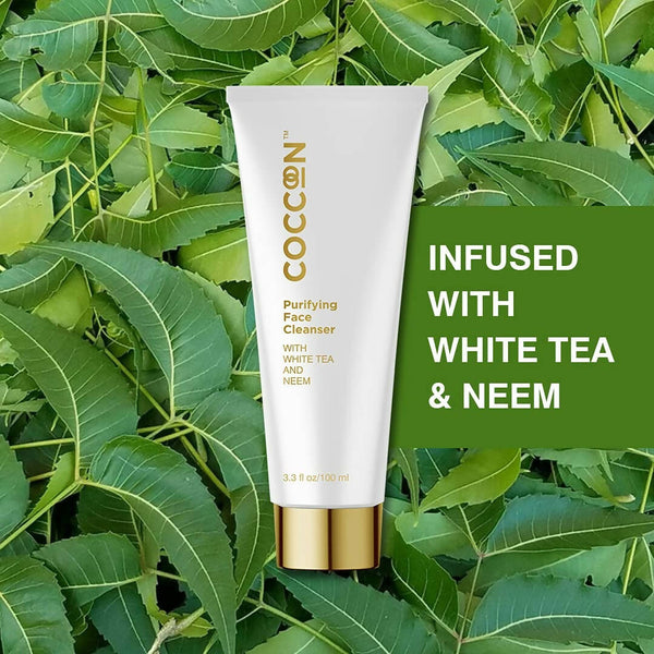 Coccoon Purifying Face Cleanser With White Tea & Neem - Distacart