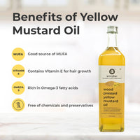 Thumbnail for Anveshan Wood Pressed Yellow Mustard Oil