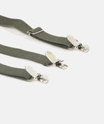 Thumbnail for Manet Boys Solid Suspenders - Bottle Green - Distacart