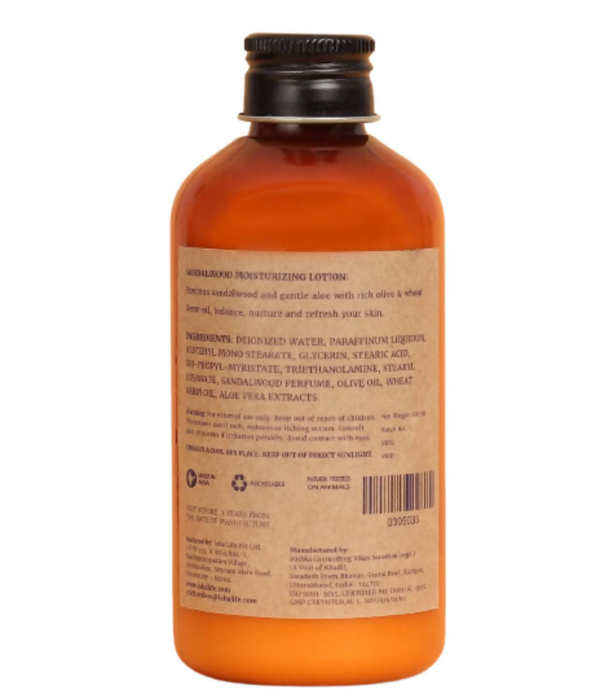Isha Life Sandalwood Moisturizing Lotion - Distacart