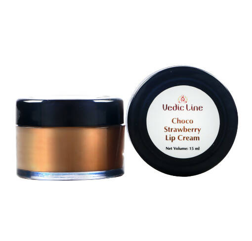 Vedic Line Choco Strawberry Lip Cream - Distacart