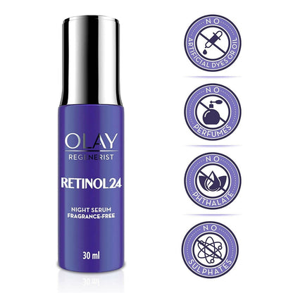 Olay Retinol Night Serum - Distacart