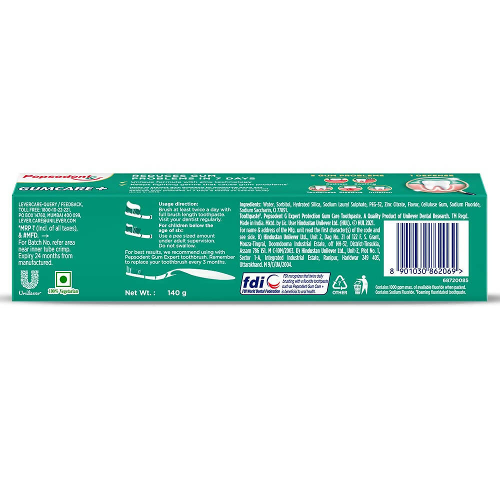 Pepsodent Expert Protection Gum Care+ Toothpaste - Distacart