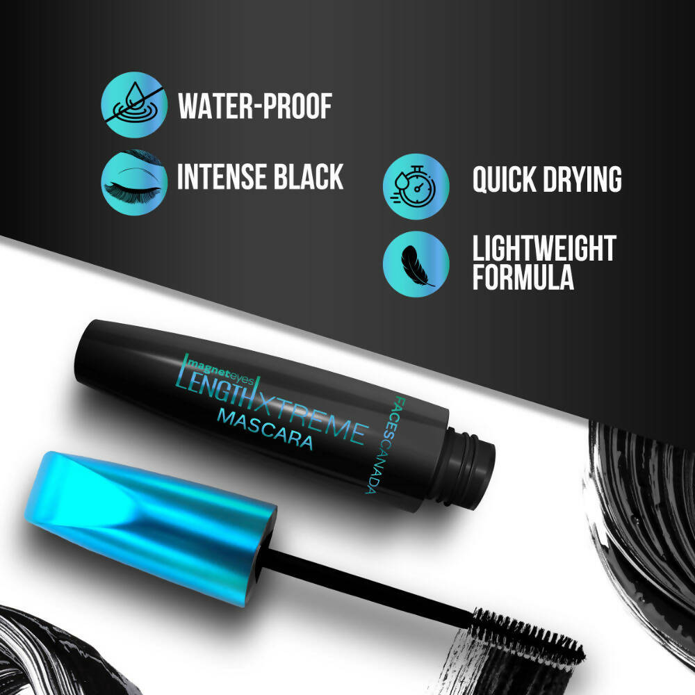 Faces Canada Magneteyes Length Xtreme Mascara - Black - Distacart