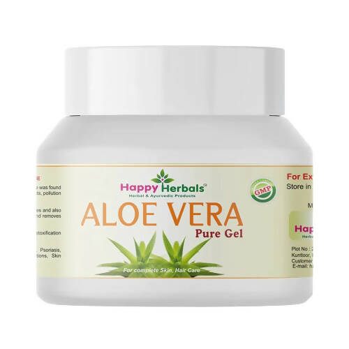 Happy Herbals Aloe Vera Pure Gel - Distacart