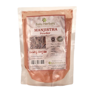 Balu Herbals Rubia Cordifolia (Manjishta) Powder - Distacart