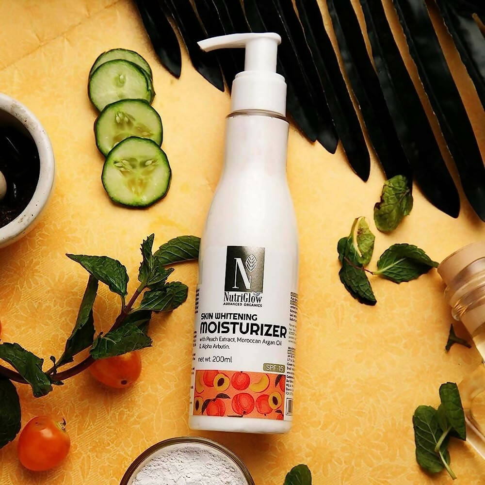 NutriGlow Advanced Organics Skin Whitening Moisturizer SPF 15 - Distacart