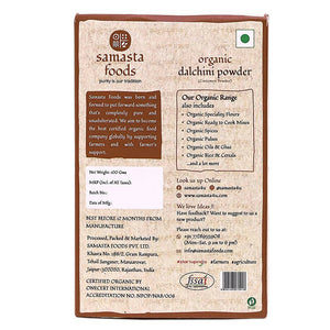 Samasta Foods Organic Dalchini (Cinnamon) Powder - Distacart