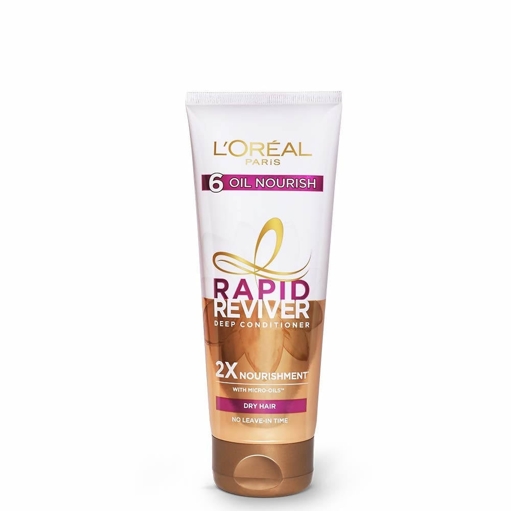 L'Oréal Paris 6 Oil Nourish Rapid Reviver Deep Conditioner - Distacart