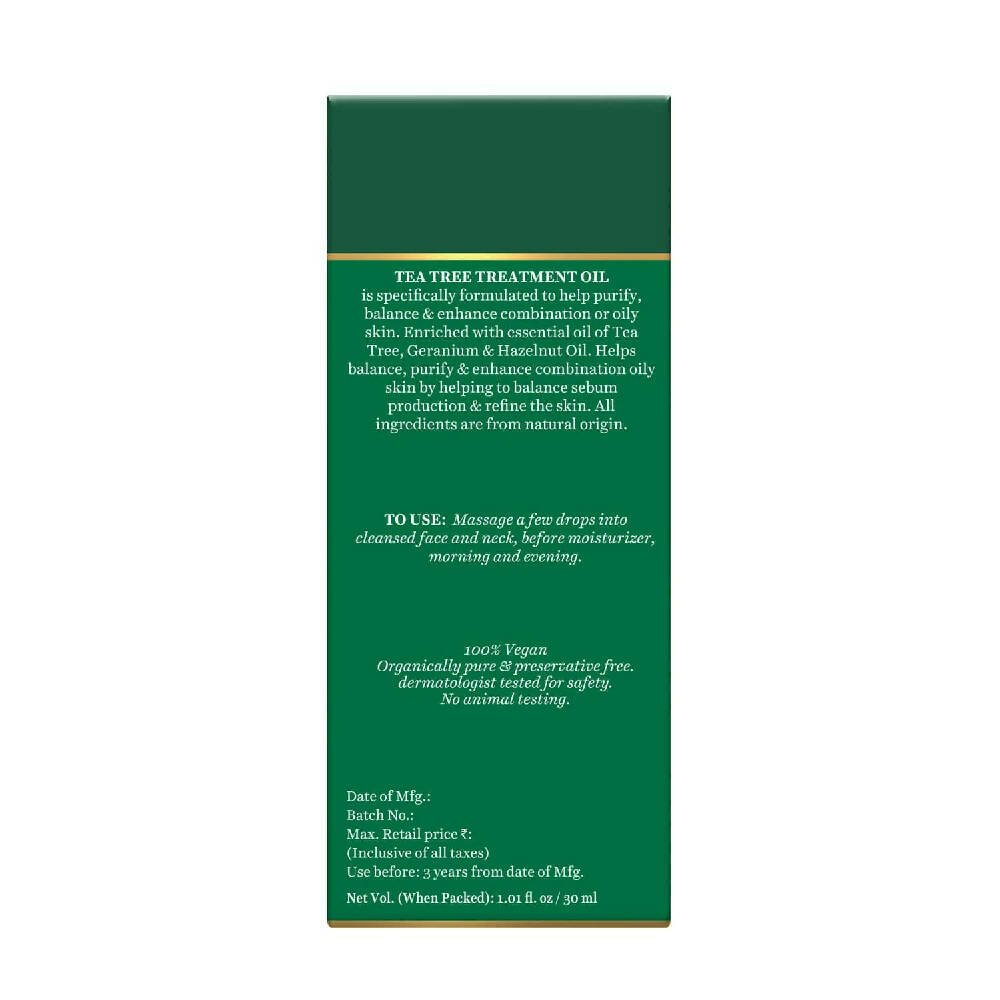 Biotique Tea Tree Treatment Face Oil - Distacart