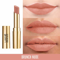 Thumbnail for Lakme Absolute Matte Ultimate Lip Color with Argan Oil - Brunch Nude - Distacart