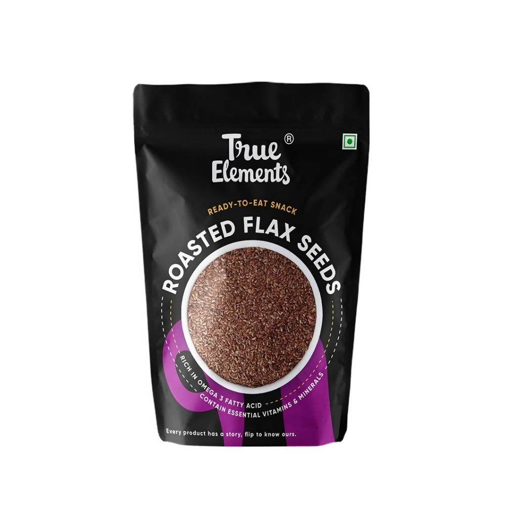 True Elements Roasted Flax Seeds