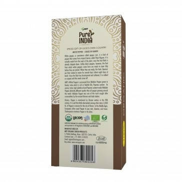 MRT Organics Pure India White Pepper - Distacart