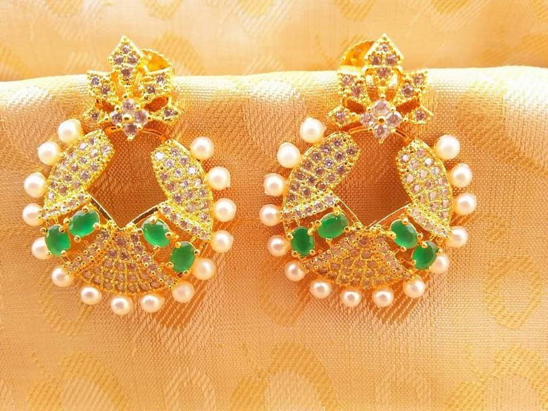 Ad Emerald Designer Earrings