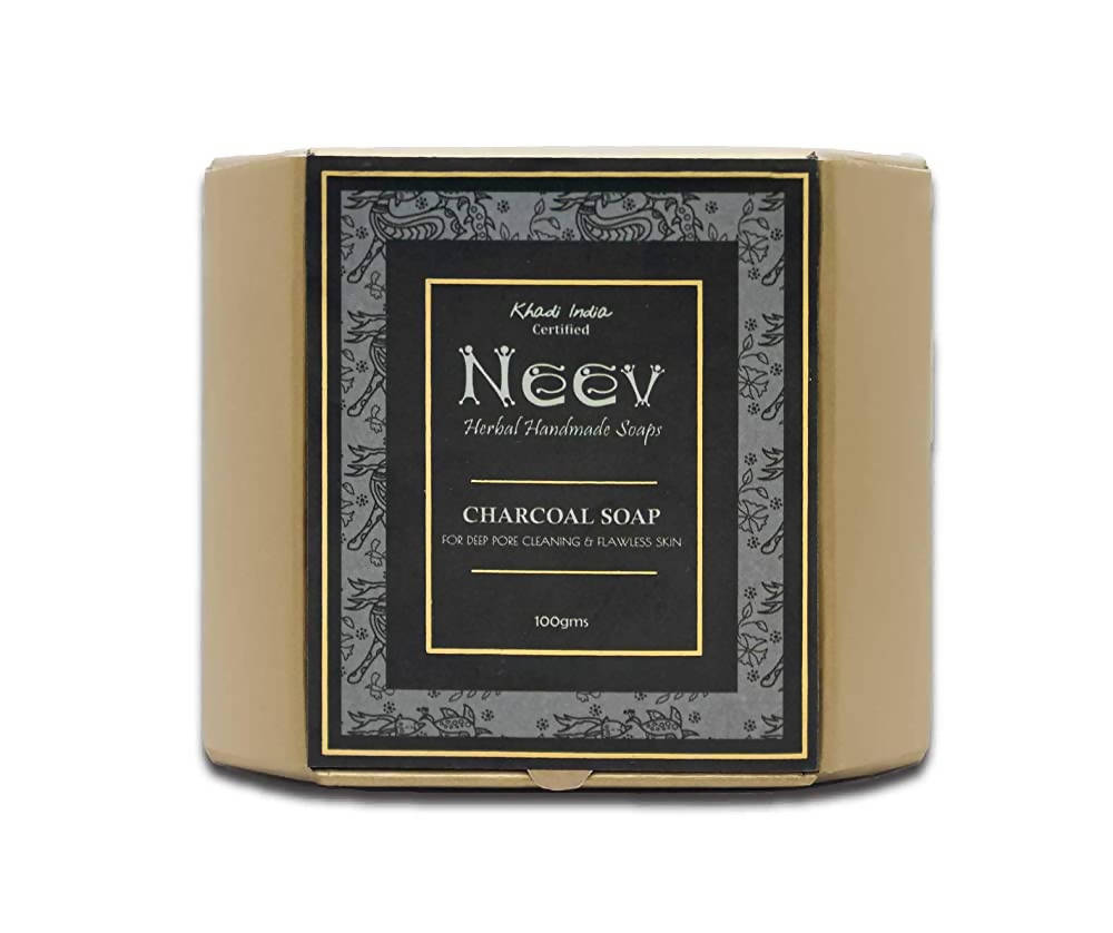 Neev Herbal Handmade Charcoal Soap - Distacart