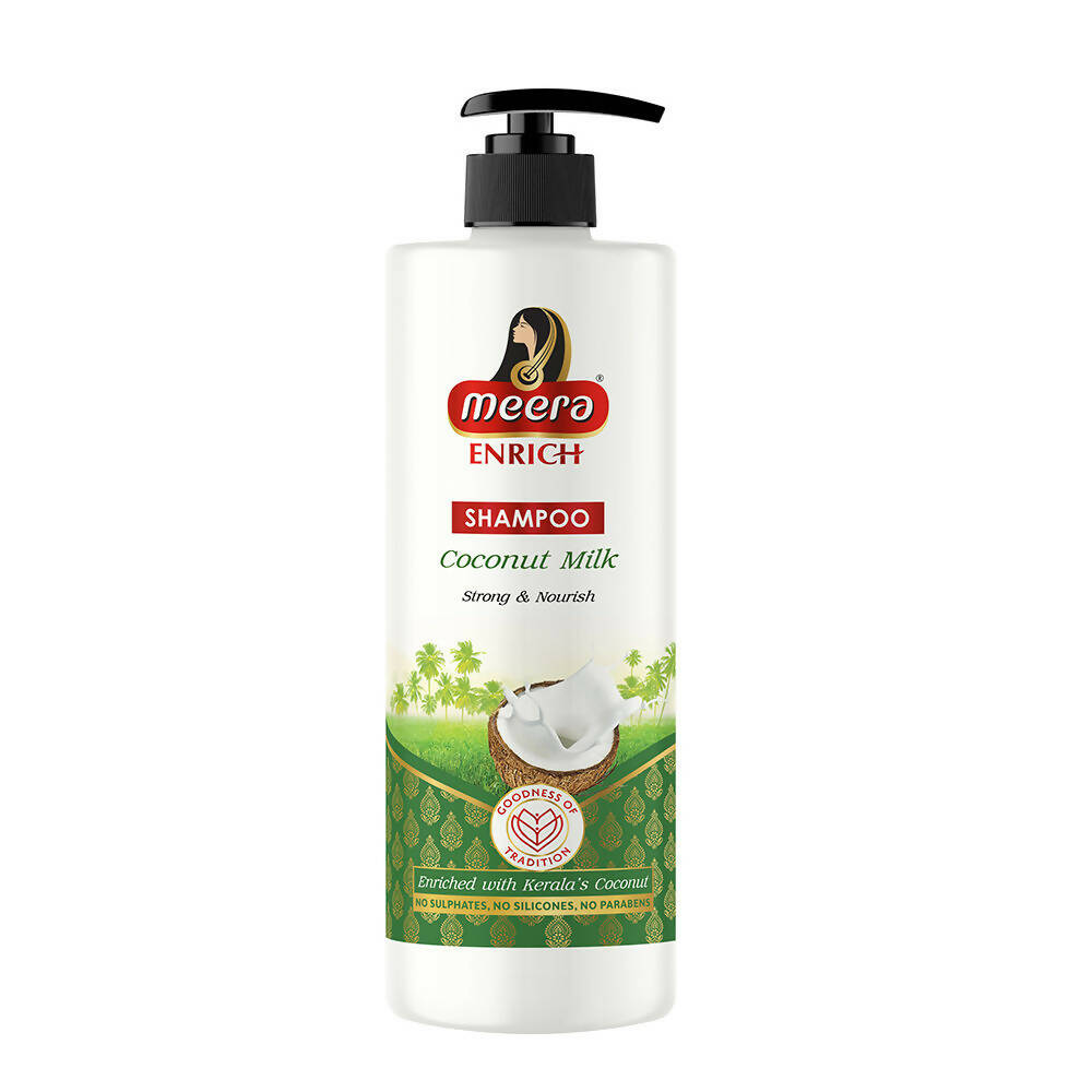 Meera Enrich Shampoo with Coconut Milk For Strong & Nourish - Distacart