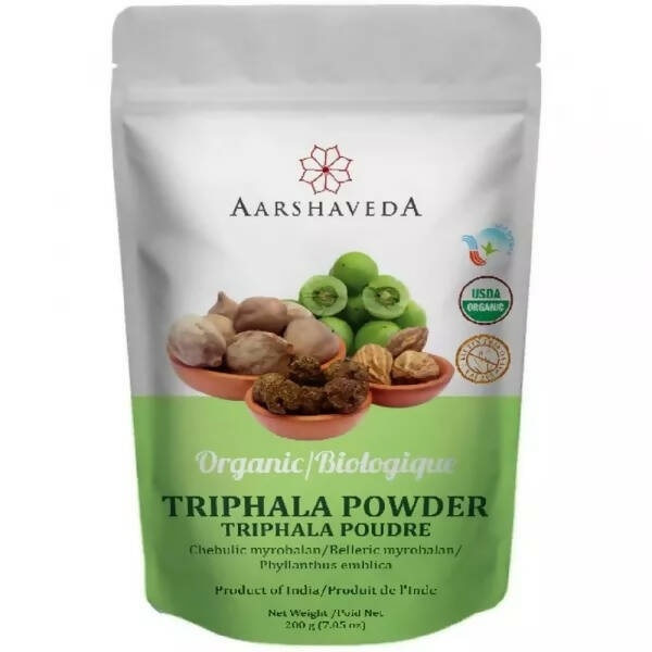Aarshaveda Organic Triphala Powder - Distacart