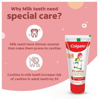 Thumbnail for Colgate Toothpaste with Natural Strawberry Flavour for Kids - Distacart