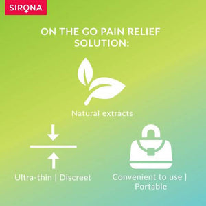 Sirona’s Beginner’s Hydrogel- Based Pain Relief Patch