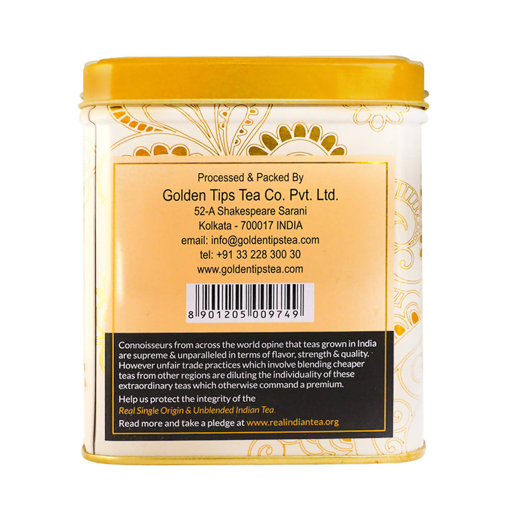 Golden Tips Vanilla Tea - Tin can - Distacart