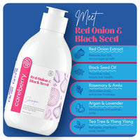 Thumbnail for Careberry Organic Red Onion & Black Seed Stimulating Shampoo - Distacart