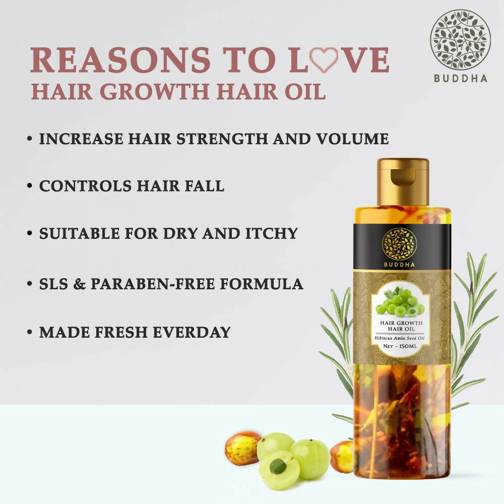 Buddha Natural Hair Oil For Fast Growth - Distacart