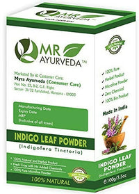 Thumbnail for MR Ayurveda Indigo Leaf Powder - Distacart