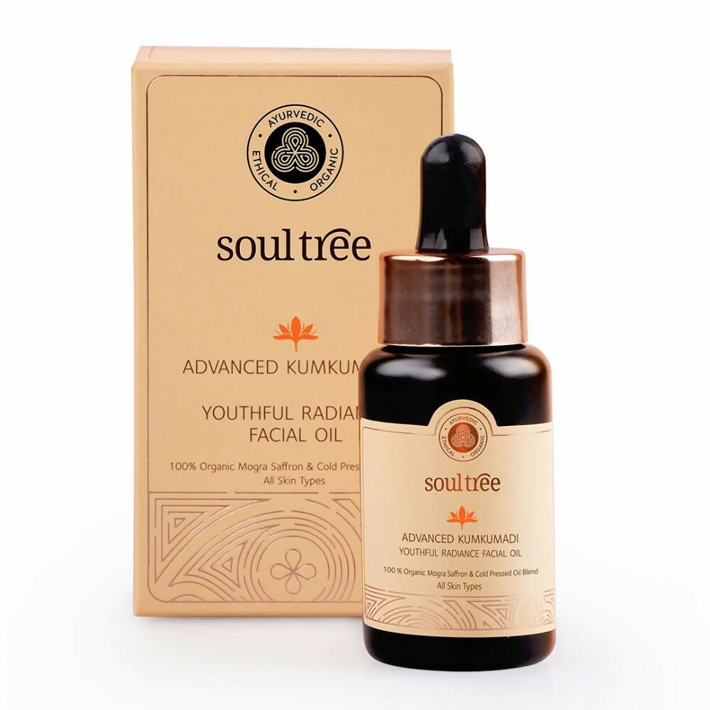 Soultree Advanced Kumkumadi Youthful Radiance Facial Oil - Distacart